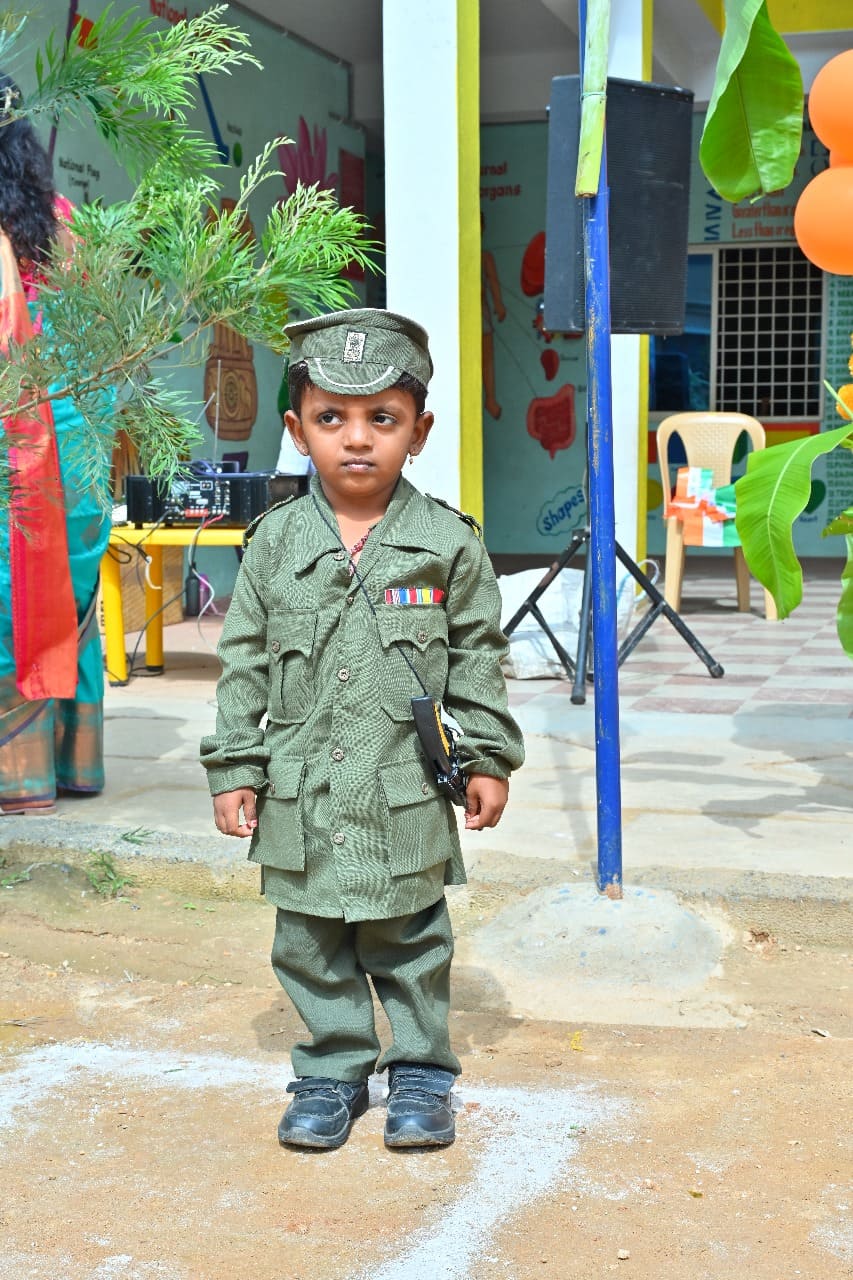 Portrait image of a child at Pragati International School